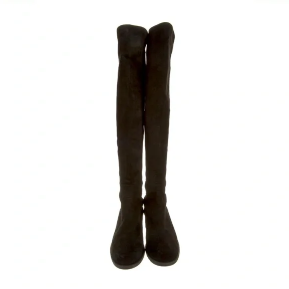Stuart Weitzman Black Suede 5050 Boots - size EUR36 - Picture 3 of 5